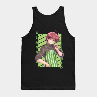 Akio Furukawa Clannad Kuranado Anime Tank Top